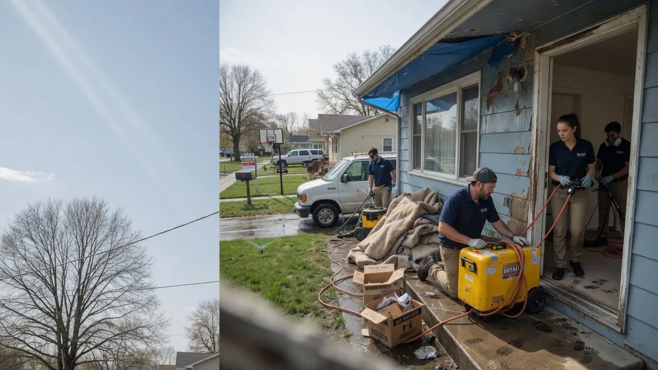 Basement Flood Cleanup in Myra, TX near me